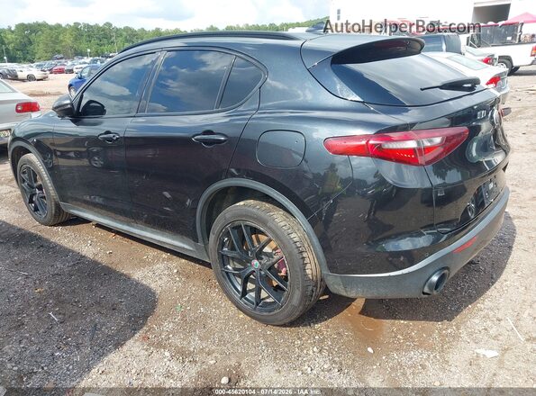 ZASPAJANXK7C50732 2019 ALFA ROMEO STELVIO Black Rear left