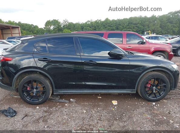 ZASPAJANXK7C50732 2019 ALFA ROMEO STELVIO Black Rear interior view