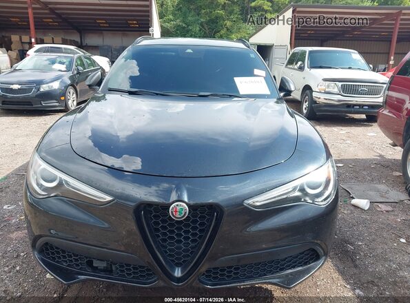 ZASPAJANXK7C50732 2019 ALFA ROMEO STELVIO Black Instrument cluster view