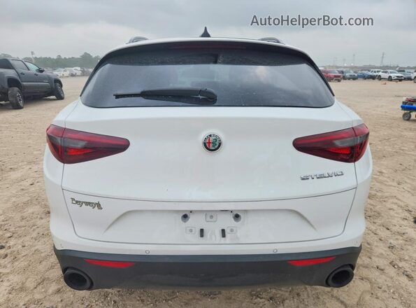 ZASPAJANXN7D26857 2022 ALFA ROMEO STELVIO Белый Вид сзади
