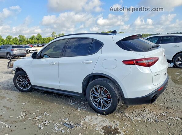 ZASPAJANXN7D26857 2022 ALFA ROMEO STELVIO Белый Задняя левая четверть