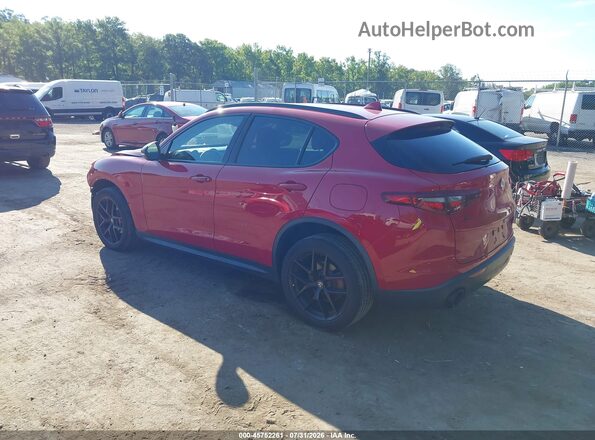 ZASPAKAN1K7C50981 2019 ALFA ROMEO STELVIO Red Tył lewy
