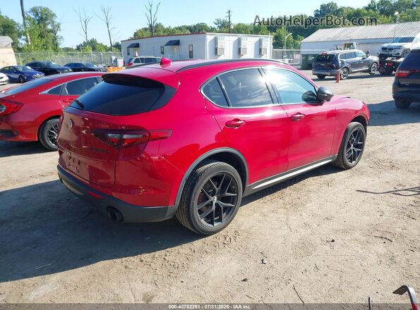 ZASPAKAN1K7C50981 2019 ALFA ROMEO STELVIO Red Tył prawy