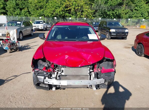 ZASPAKAN1K7C50981 2019 ALFA ROMEO STELVIO Red Widok wnętrza z tyłu
