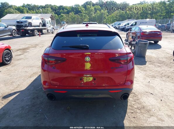 ZASPAKAN1K7C50981 2019 ALFA ROMEO STELVIO Red 