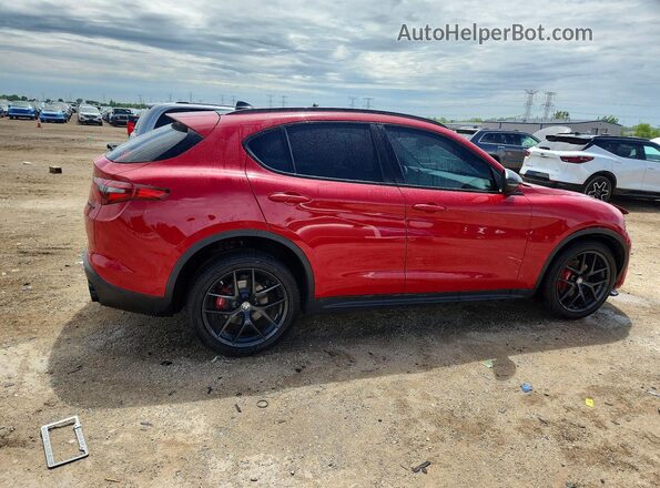 ZASPAKAN2K7C42419 2019 ALFA ROMEO STELVIO Red Rear right