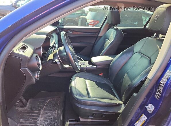 ZASPAKAN3L7C74233 2020 ALFA ROMEO STELVIO Blue Vista interior delantera