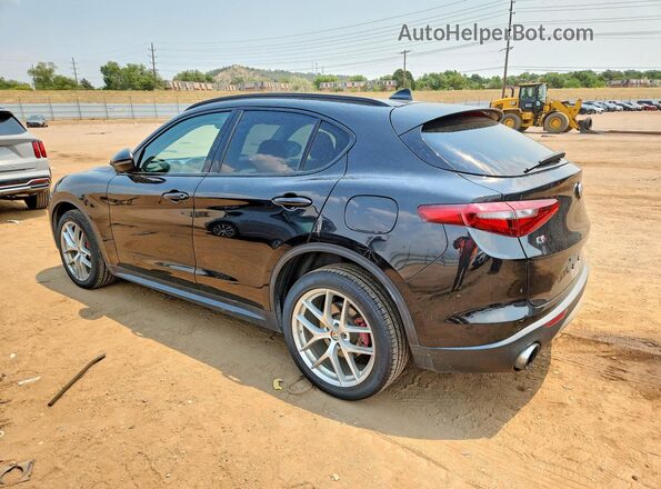 ZASPAKAN5K7C42673 2019 ALFA ROMEO STELVIO Black Հետևի ձախ