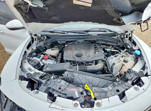 ZASPAKAN5N7D42745 2022 ALFA ROMEO STELVIO White Вид підкапотного простору