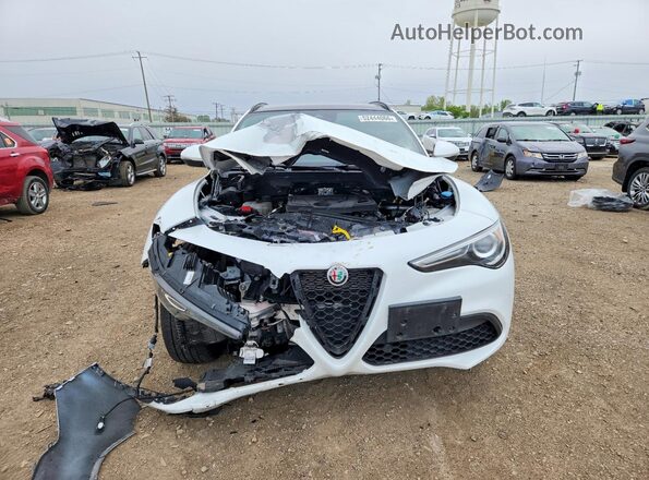 ZASPAKAN5N7D42745 2022 ALFA ROMEO STELVIO White Вид спереду
