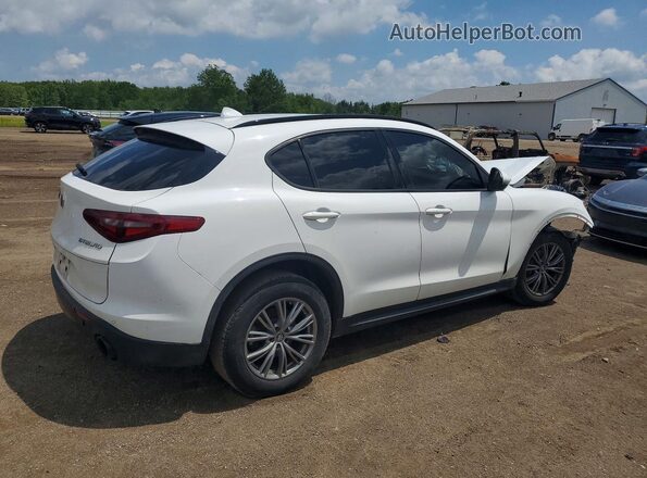 ZASPAKAN6N7D27526 2022 ALFA ROMEO STELVIO White Հետևի աջ