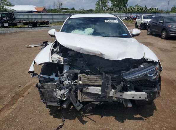 ZASPAKAN6N7D27526 2022 ALFA ROMEO STELVIO White Դիմացի տեսք