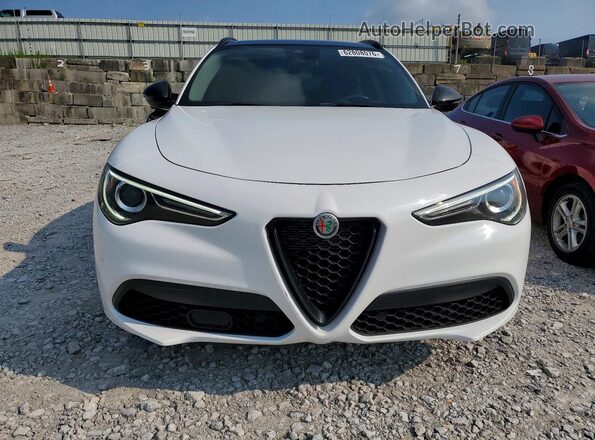 ZASPAKAN7L7C74672 2020 ALFA ROMEO STELVIO White Vista frontal