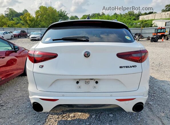 ZASPAKAN7L7C74672 2020 ALFA ROMEO STELVIO White Vista trasera