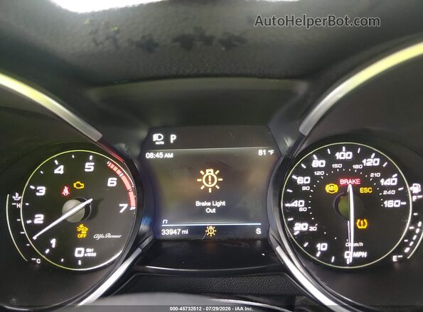ZASPAKAN8L7C74356 2020 ALFA ROMEO STELVIO Red უკანა სავარძლების ხედი