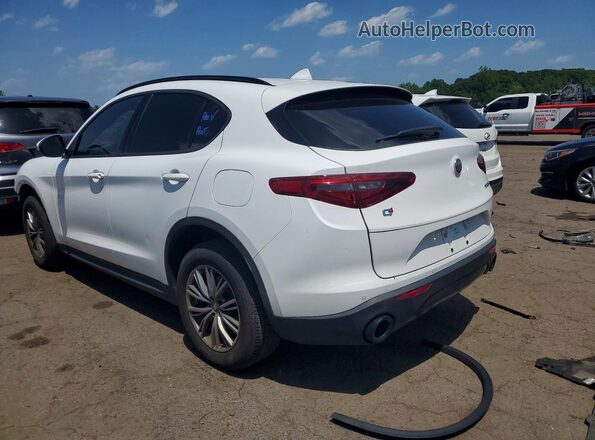 ZASPAKAN8N7D25017 2022 ALFA ROMEO STELVIO White უკანა მარცხენა