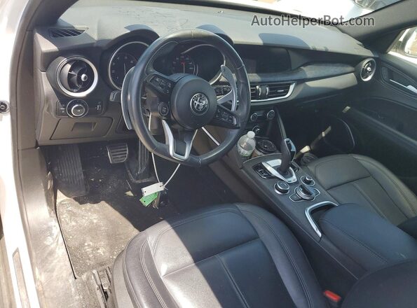 ZASPAKAN8N7D25017 2022 ALFA ROMEO STELVIO White წინა პანელის ხედი