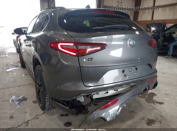 ZASPAKBN0L7C73734 2020 ALFA ROMEO STELVIO Gray Вид спереду