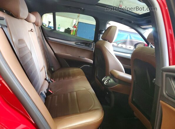 ZASPAKBN1K7C32172 2019 ALFA ROMEO STELVIO Red Հետևի նստատեղերի տեսք