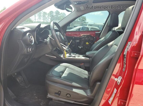 ZASPAKBN1M7D19623 2021 ALFA ROMEO STELVIO Red წინა სალონის ხედი
