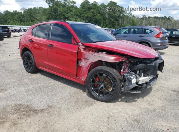 ZASPAKBN1M7D19623 2021 ALFA ROMEO STELVIO Red წინა მარჯვენა