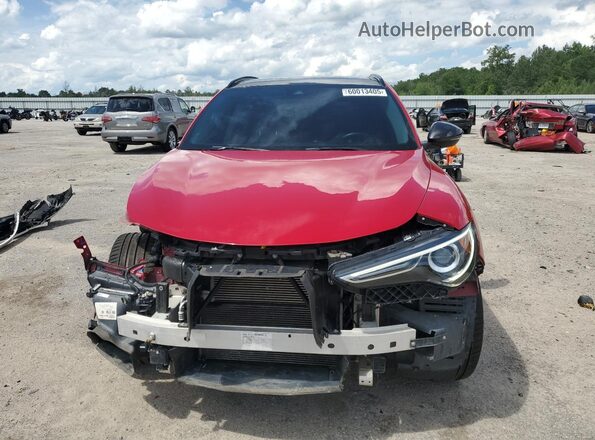 ZASPAKBN1M7D19623 2021 ALFA ROMEO STELVIO Red წინა ხედი