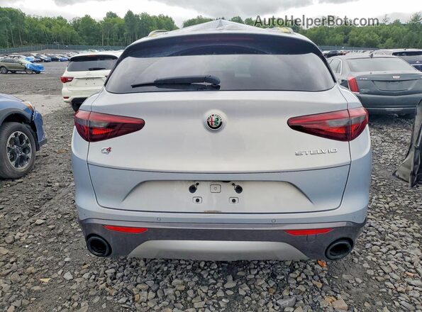 ZASPAKBN1N7D33801 2022 ALFA ROMEO STELVIO Blue უკანა ხედი