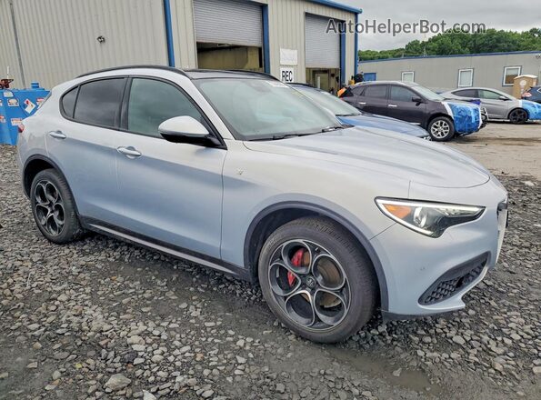 ZASPAKBN1N7D33801 2022 ALFA ROMEO STELVIO Blue წინა მარჯვენა