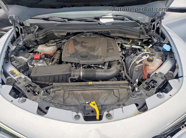 ZASPAKBN1N7D33801 2022 ALFA ROMEO STELVIO Blue ძრავის განყოფილების ხედი
