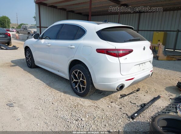 ZASPAKBN2M7D10350 2021 ALFA ROMEO STELVIO Белый Задняя левая четверть