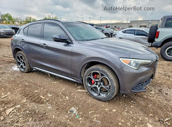 ZASPAKBN2N7D38179 2022 ALFA ROMEO STELVIO Gray Front right