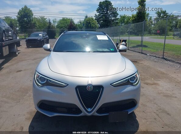 ZASPAKBN3N7D41334 2022 ALFA ROMEO STELVIO Silver Սարքավորումների վահանակի տեսք