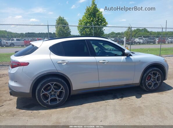 ZASPAKBN3N7D41334 2022 ALFA ROMEO STELVIO Silver Սալոնի հետևի տեսք