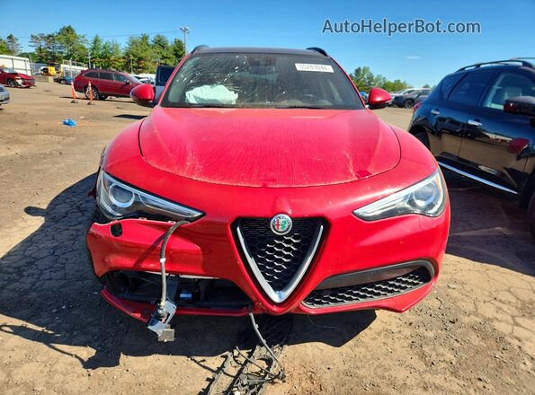 ZASPAKBN3P7D50537 2023 ALFA ROMEO STELVIO Red Widok z przodu