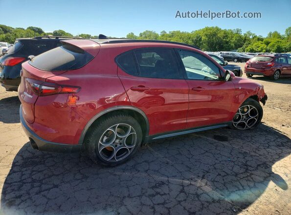 ZASPAKBN3P7D50537 2023 ALFA ROMEO STELVIO Red Tył prawy
