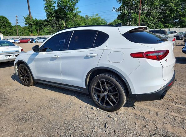 ZASPAKBN4K7C41206 2019 ALFA ROMEO STELVIO White Rear left