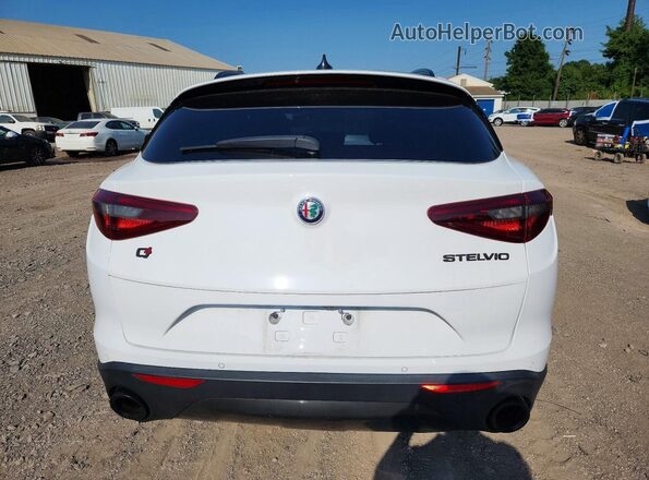 ZASPAKBN4K7C41206 2019 ALFA ROMEO STELVIO White Rear view