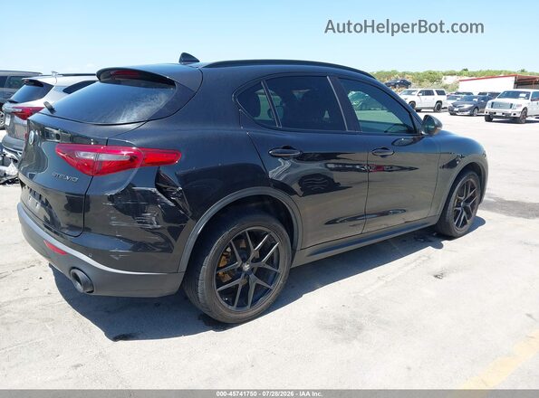 ZASPAKBN4K7C45448 2019 ALFA ROMEO STELVIO Black Trasero derecho