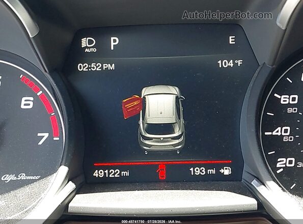 ZASPAKBN4K7C45448 2019 ALFA ROMEO STELVIO Black 