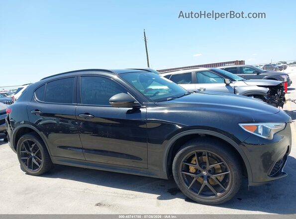 ZASPAKBN4K7C45448 2019 ALFA ROMEO STELVIO Black Vista interior trasera