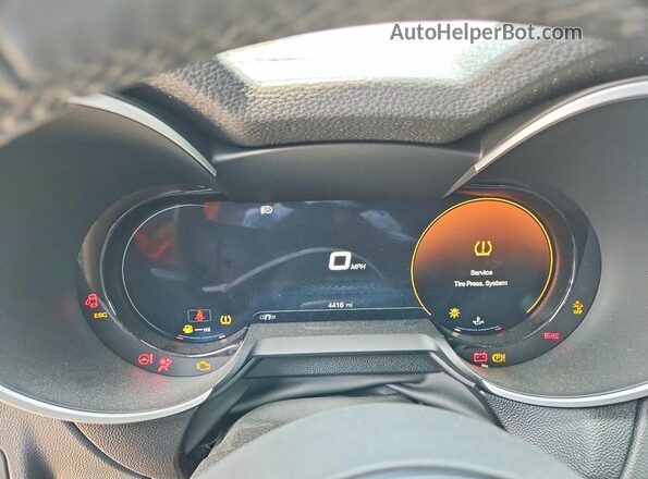 ZASPAKBN4R7D75336 2024 ALFA ROMEO STELVIO Black Вид щитка приладів