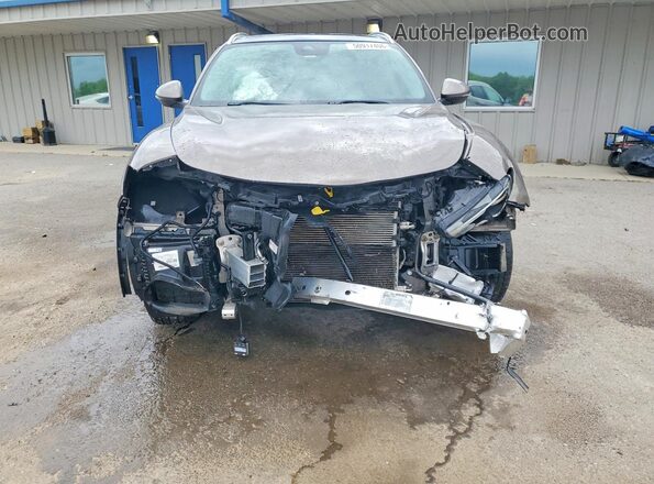 ZASPAKBN5K7C45149 2019 ALFA ROMEO STELVIO Tan Widok z przodu