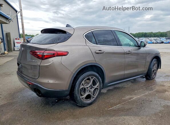 ZASPAKBN5K7C45149 2019 ALFA ROMEO STELVIO Tan Tył prawy