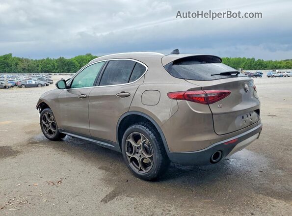 ZASPAKBN5K7C45149 2019 ALFA ROMEO STELVIO Tan Tył lewy