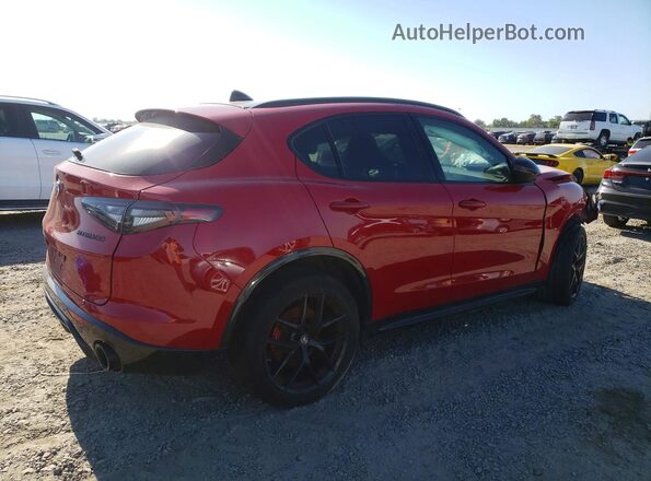 ZASPAKBN5M7D18815 2021 ALFA ROMEO STELVIO Red Rear right