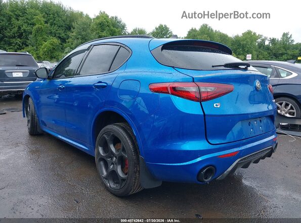 ZASPAKBN5N7D31789 2022 ALFA ROMEO STELVIO Blue უკანა მარცხენა
