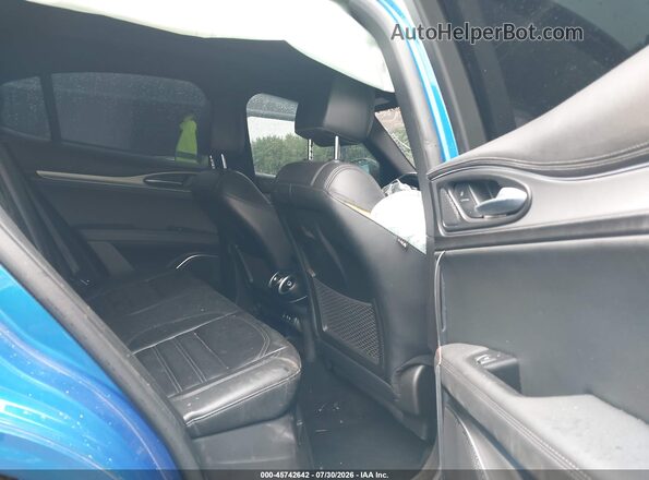 ZASPAKBN5N7D31789 2022 ALFA ROMEO STELVIO Blue VIN კოდის სტიკერის ხედი
