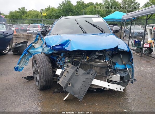 ZASPAKBN5N7D31789 2022 ALFA ROMEO STELVIO Blue წინა ხედი