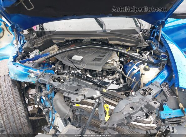 ZASPAKBN5N7D31789 2022 ALFA ROMEO STELVIO Blue უკანა ხედი