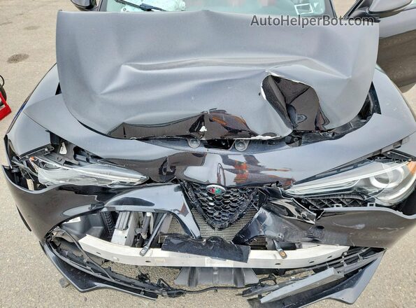 ZASPAKBN7M7D19531 2021 ALFA ROMEO STELVIO Черный Вид подкапотного пространства